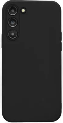 Produktbild von Hülle für Samsung Galaxy S23 Case Cover Bumper Silikon Softgrip Schutzhülle Farbe: Schwarz