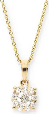 Produktbild von Kettenanhänger Gold 585 Brillant JL10-02-1818 JuwelmaLux