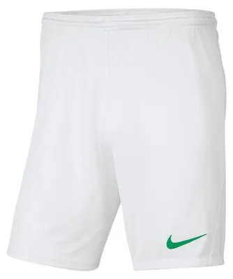 Immagine prodotto di Nike - Pantaloncini "Park III" da uomo PP3160 (L) (bianco/verde)