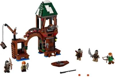 Produktbild von Lego 79016 The Hobbit - Angriff auf Seestadt