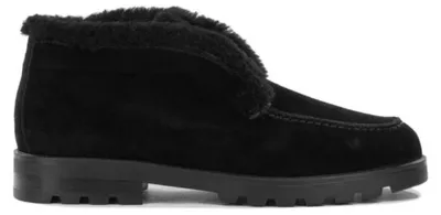 Productafbeelding van SANTONI zwarte mocassins en pumps van suède - maat 37