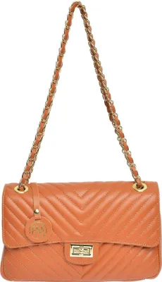 Produktbild von Roberta M_Shoulder bag_AW25 RM 2213_COGNAC