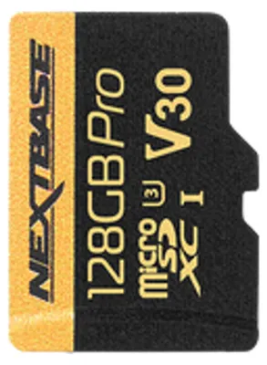 Obrázok produktu pre Nextbase NBDVRS2SD128GBU3, 128 GB, MicroSD, 100 MB/s, 70 MB/s, Class 3 (U3), Čierna