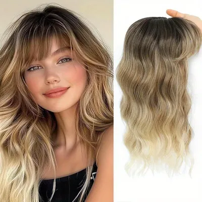 Immagine prodotto di Partecipante per capelli sintetici da donna, lunghezza 35 cm