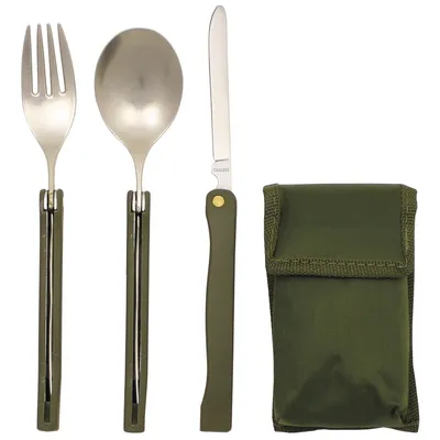 Image de MFH couverts, "Camping", kaki, pliable