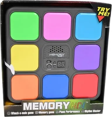 Imagen del producto de HIPO, juego de memoria "Pexeso" 4 en 1, 20x20 cm, modelo H13833
