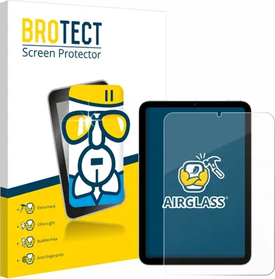 Produktbild von BROTECT Schutzglas für Apple iPad Mini 6 WiFi 2021 Schutzfolie Panzer Folie Glas Display Schutz klar