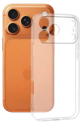 Obrázek produktu pro Techsuit – Clear Silicone pouzdro na iPhone 17 Pro Max – průhledné
