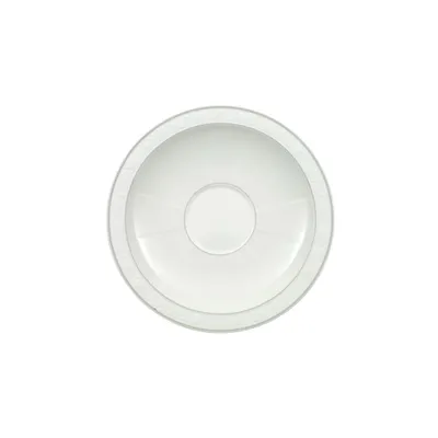 Image de Villeroy & Boch Vorteilset 6 Stück Gray Pearl Frühstücks-/Suppenuntertasse Premium Bone Porcelain weiß 1043921250