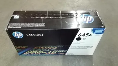 Produktbild von HP 645A Schwarz Original LaserJet Tonerkartusche, 13000 Seiten, Schwarz, 1 Stück(e)