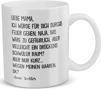 Produktbild von 22Feels Mama Geschenk von Tochter Muttertag Mutter Tasse Geburtstag Kaffeetasse Frauen Weihnachten Haferl Geschenkidee
