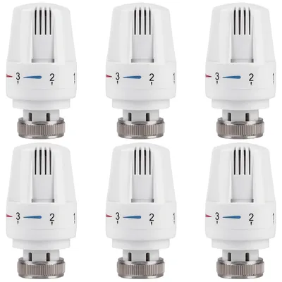 Productafbeelding van Thermostaatkop M30x1,5 voor radiator 6 stuks met vorstbescherming