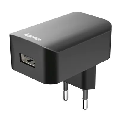 Obrázek produktu pro Hama 00173755 Innen Schwarz Ladegerät von Mobiltelefonen – Ladegeräte von Mobiltelefonen (Innen, Universal, Sektor, Überstrom-, Überladeschutz, Kurzschluss, Kontakt, schwarz)