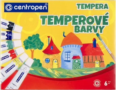 Immagine prodotto di Colori a tempera di Centropen in set di 6 colori diversi