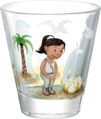 Obrázek produktu pro Leonardo Bambini Avventura dětská sklenice Dino 215ml sklenice 1 kus