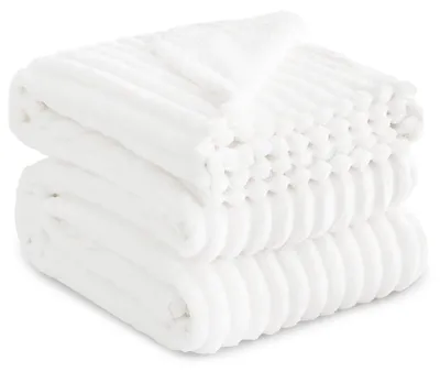Produktbild von Kuscheldecke 220x240 cm - Weiche Fleecedecke für Couch und Bett