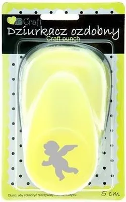 Image de Poinçon décoratif 5cm - ange - DpCraft
