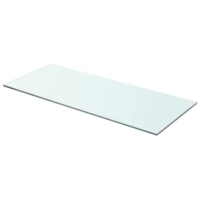 Image de vidaXL Étagères 2 pcs. verre transparent 70x30 cm