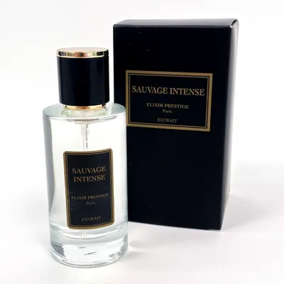 Produktbild von Elixir Prestige Sauvage Intense Herrenparfum 50 ml, holzig-aromatisch, maskulin Duft