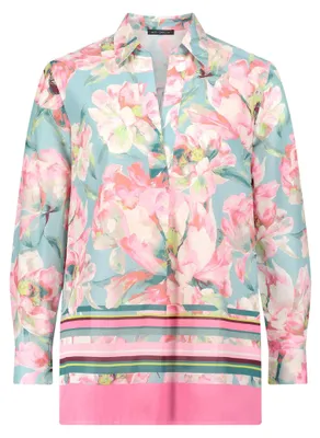 Produktbild von Betty Barclay Damen Longbluse Langarm 48, Mint/Rosé