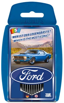Produktbild von Top Trumps - Ford (deutsch/englisch) Kartenspiel Karten Spiel Auto Quartett