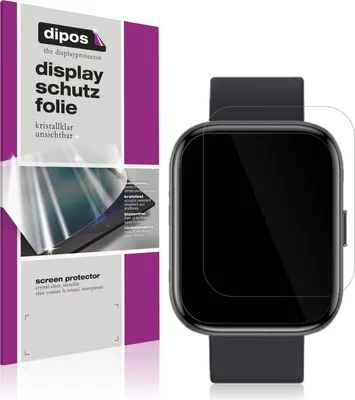 Produktbild von 5x Schutzfolie für Fireboltt Mercury Display Folie klar Displayschutzfolie