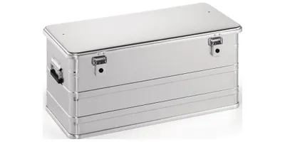 Obrázek produktu pro Hliníková skříňka D782xŠ385xV367mm 91l s výklopnými pákovými zámky s otvory - C91