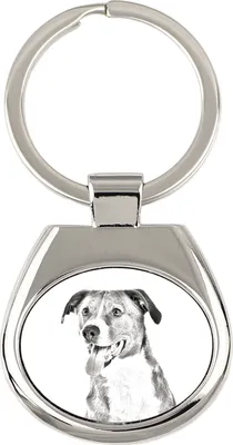 Obrázek produktu pro Rakouský pinč - klíčenka s psem, klíčenka s potiskem, personalizovaná přívěska značky Art-Dog