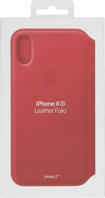 Obrázek produktu pro Apple MRQD2ZM/A, Folio, Apple, iPhone X, 14,7 cm (5.8"), Červená