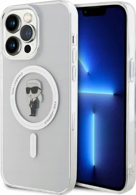 Produktbild von Karl Lagerfeld IML Ikonik MagSafe Hlle fr iPhone 15 Pro Max  transparent Handyhlle