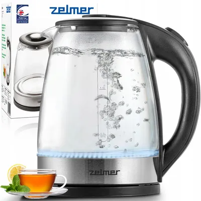 Produktbild von Zelmer ZCK8012 Wasserkocher Glas Edelstahl LED