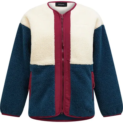 Produktbild von PEAK PERFORMANCE W Heavy Pile Oversized Cardigan für Damen, Sand Fog/Mountain La