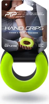 Produktbild von Finger & Wrist Exercisers - Soft & Firm HAND GRIPS Black/Lime ONE SIZE PTP