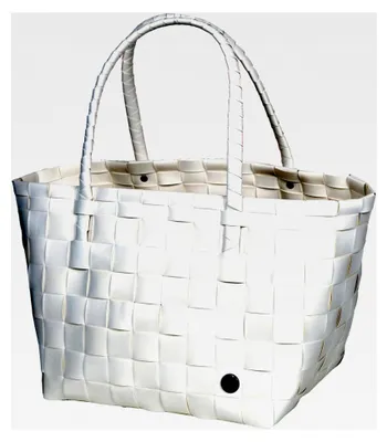 Produktbild von Einkaufstasche - Einkausfskorb - Shopper Paris weiß 27 x 31 x 24 cm