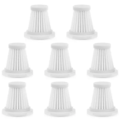 8er-Set HEPA-Ersatzfilter für Mini-Handstaubsauger, waschbar