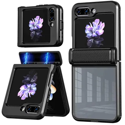 Imagen del producto de Funda Trasera Transparente Robusta para Samsung Galaxy Z Flip 5 -