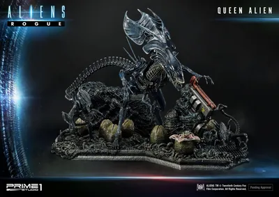 Produktbild von Prime 1 Studio Aliens Premium Masterline Series Alien Battle Diorama, 71 cm
