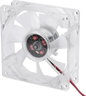 Obrázek produktu pro 80mm LED světlo 12V 4Pin Mute PC Case Cooling Fan Počítačový chladič Barevný