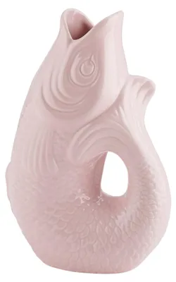 Produktbild von Gift Company Monsieur Carafon Vase / Karaffe Fisch L sea pink 2,7l