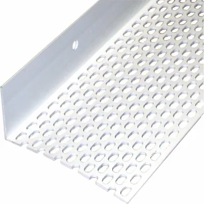 Produktbild von Lüftungsprofil 30 x 70 mm, weiß - Bund a 10 x 2,5m (25 lfm) - UV-stabilisiertes Hart-PVC - Schlagzäh