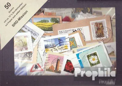 Produktbild von Briefmarken BRD (BR.Deutschland) 50 Gramm Kiloware gestempelt