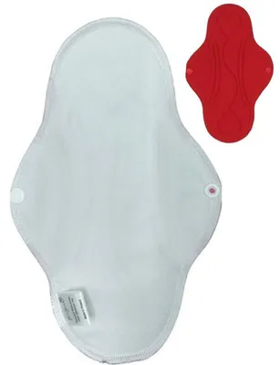 Produktbild von GROßE L Stoffbinde für Damen - WEISS