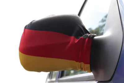 Produktbild von Cepewa - Auto Außenspiegel-Fahne 2er Set "Deutschland"