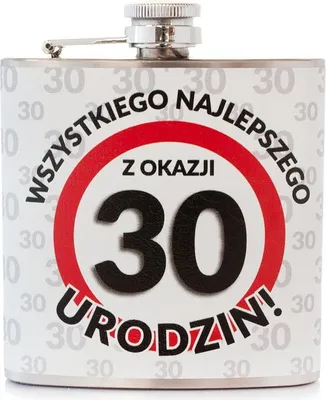 Zdjęcie produktu dla piersiówka URODZINY ''30''