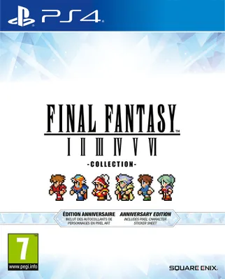 Produktbild von Square Enix Final Fantasy I-VI Collection, PlayStation 4, RP (Rating Pending), Physische Medien