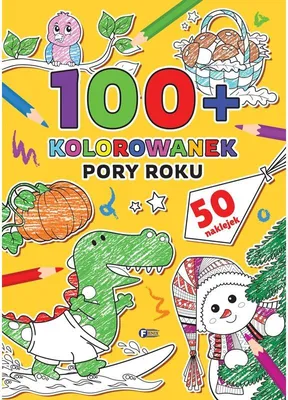 Zdjęcie produktu dla Pory roku - 100+ kolorowanek