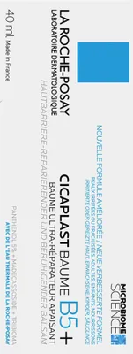 Produktbild von LA ROCHE-POSAY Cicaplast Baume B5+ Hautbarriere-reparierender und beruhigender Balsam, 40 ml Creme