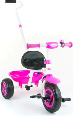 Produktbild von Milly Mally Dreirad pink - Tricycle Turbo Pink Fahrzeug Baby Kleinkind Spielzeug
