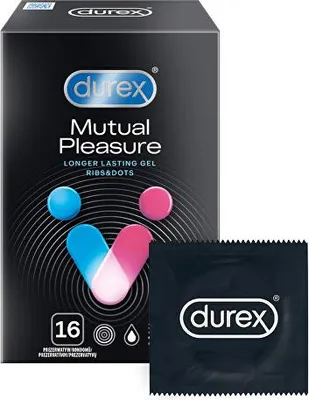 Produktbild von Durex Performax Intense, Männliches Kondom, Gerippt & gepunktet, Transparent, Latex, 56 mm, 3 Stück(e)