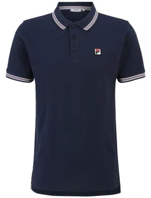 Obrázok produktu pre Fila - Pánske polo tričko „Lubbeek“ PP9985 (L) (tmavomodrá)